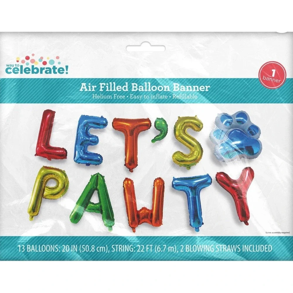 Let's Pawty Balloons‎